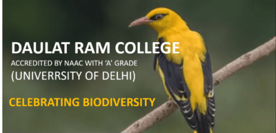 Celebrating Biodiversity, Daulat Ram College, University of Delhi